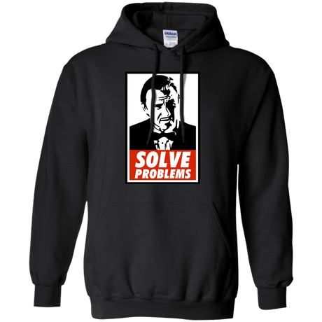 Sweatshirts Black / Small Solve problems Pullover Hoodie