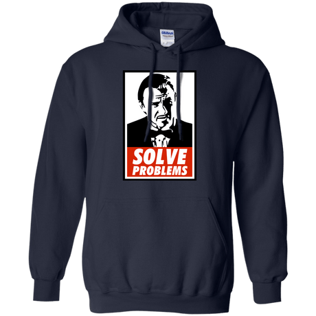 Sweatshirts Navy / Small Solve problems Pullover Hoodie