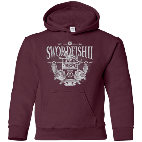 Sweatshirts Maroon / YS Space Western Youth Hoodie