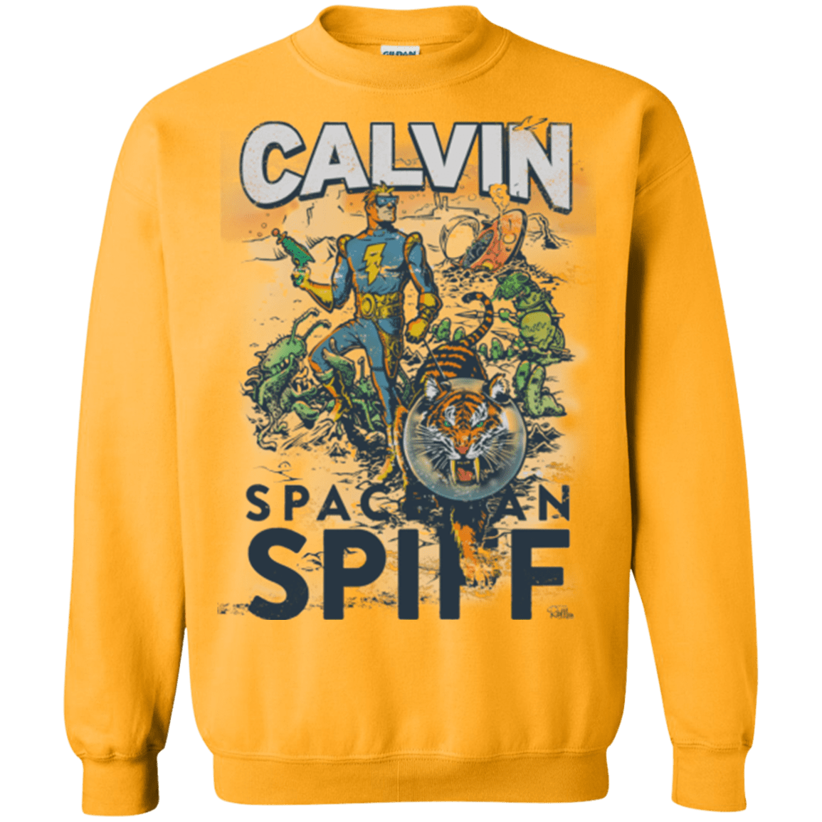 Sweatshirts Gold / Small Spaceman Spiff Crewneck Sweatshirt