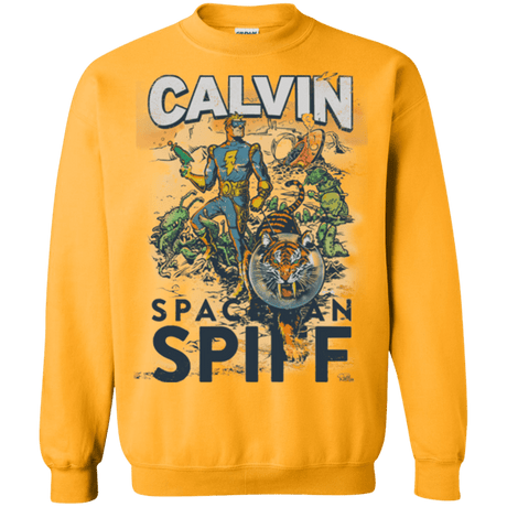 Sweatshirts Gold / Small Spaceman Spiff Crewneck Sweatshirt