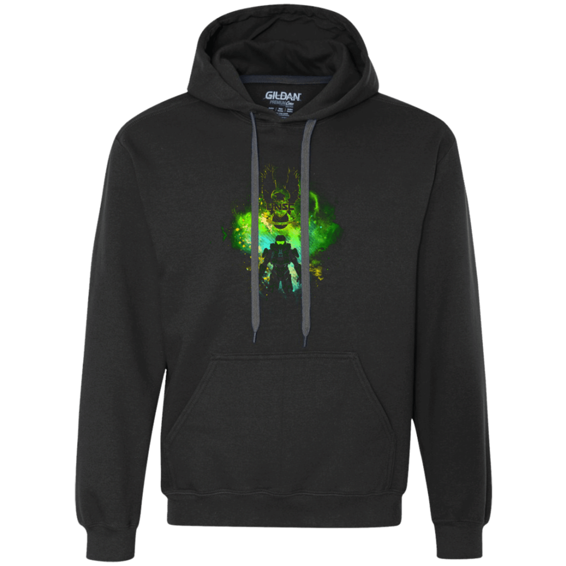 Sweatshirts Black / Small SPARTAN ART Premium Fleece Hoodie