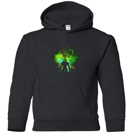 Sweatshirts Black / YS SPARTAN ART Youth Hoodie