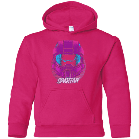 Sweatshirts Heliconia / YS Spartan Helmet 80's Youth Hoodie