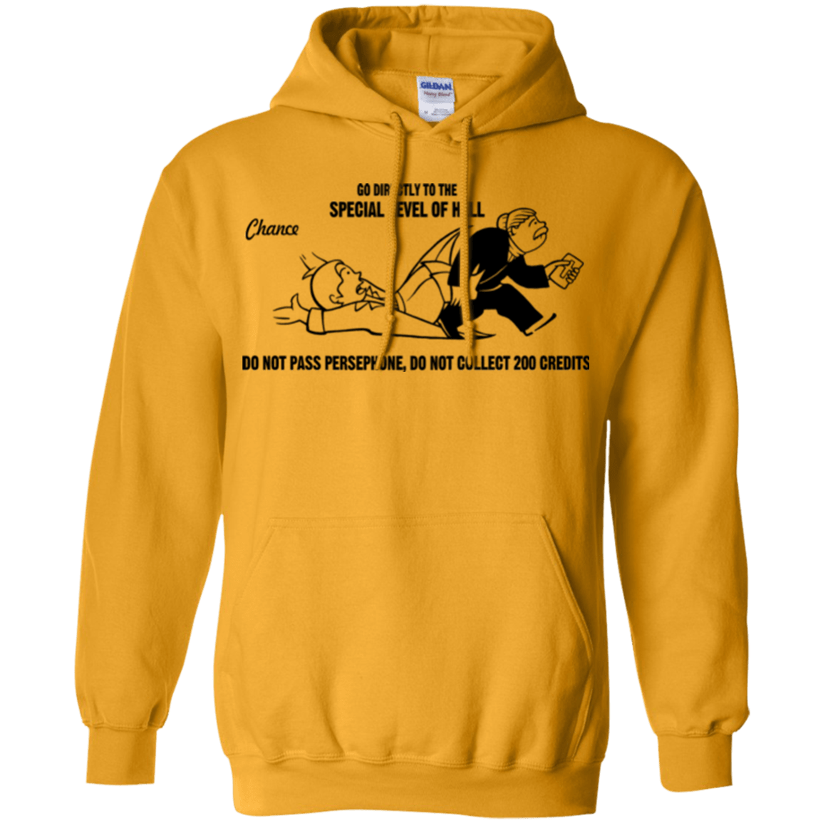 Sweatshirts Gold / Small Special Level of Hell Pullover Hoodie