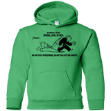 Sweatshirts Irish Green / YS Special Level of Hell Youth Hoodie