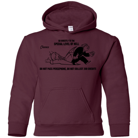 Sweatshirts Maroon / YS Special Level of Hell Youth Hoodie