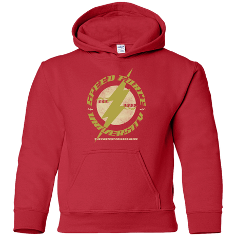 Sweatshirts Red / YS Speed Force University Youth Hoodie