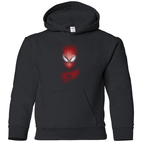 Sweatshirts Black / YS Spider Graffiti Youth Hoodie