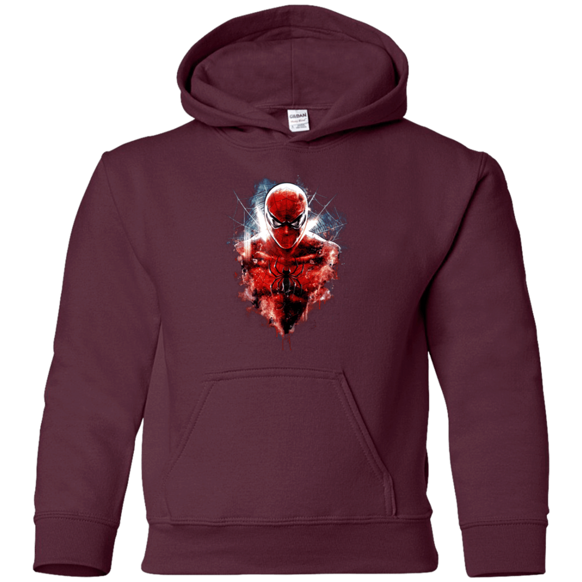 Sweatshirts Maroon / YS Spiderman Youth Hoodie