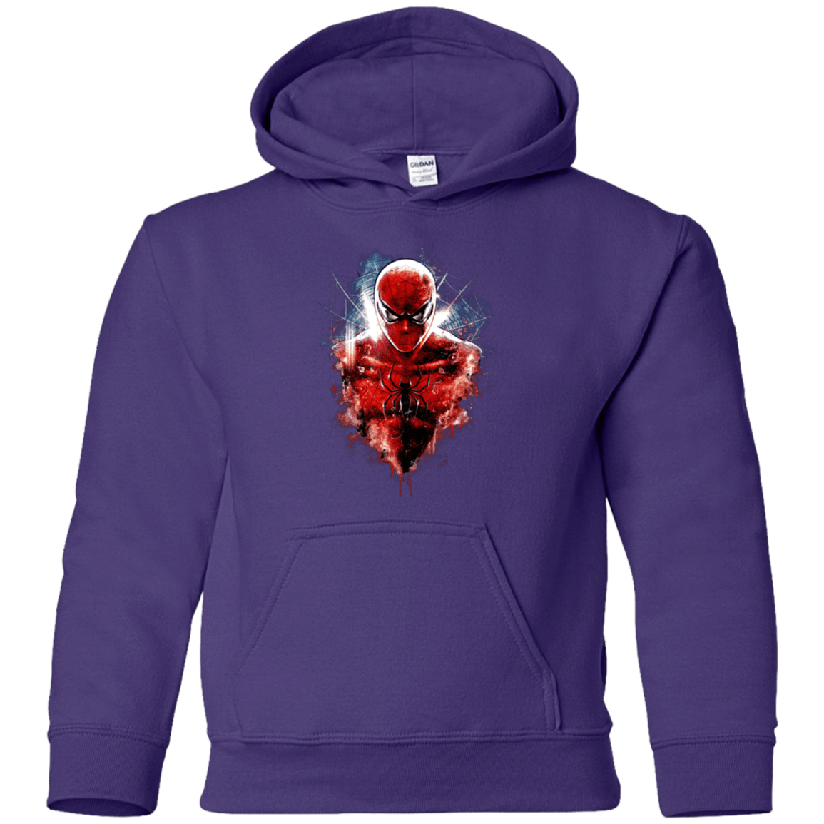 Sweatshirts Purple / YS Spiderman Youth Hoodie