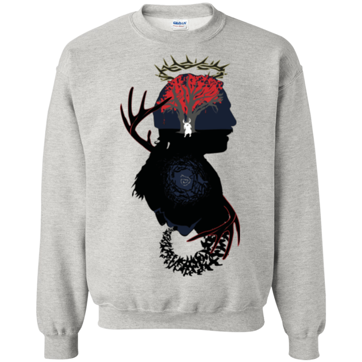 Sweatshirts Ash / Small Spiral Detective Crewneck Sweatshirt