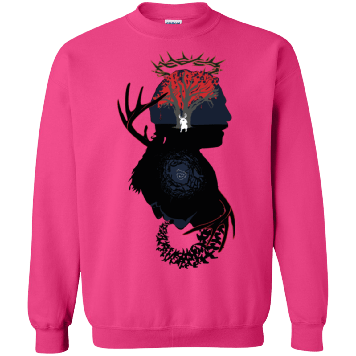 Sweatshirts Heliconia / Small Spiral Detective Crewneck Sweatshirt