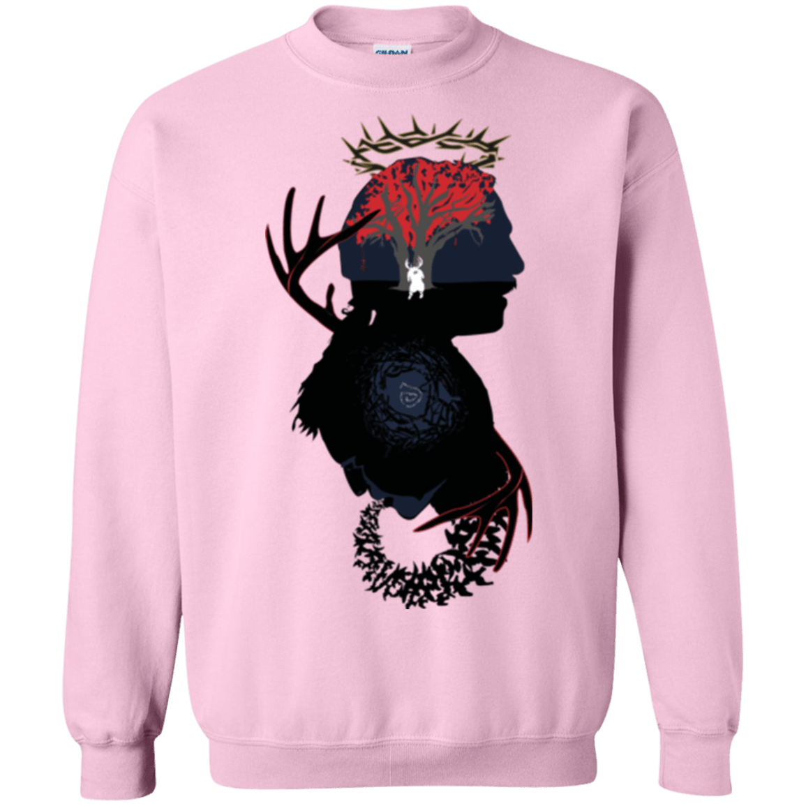 Sweatshirts Light Pink / Small Spiral Detective Crewneck Sweatshirt