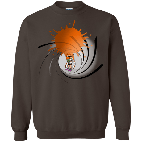 Sweatshirts Dark Chocolate / Small Splat 007 Crewneck Sweatshirt