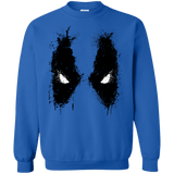 Sweatshirts Royal / Small Splatted Merc Crewneck Sweatshirt