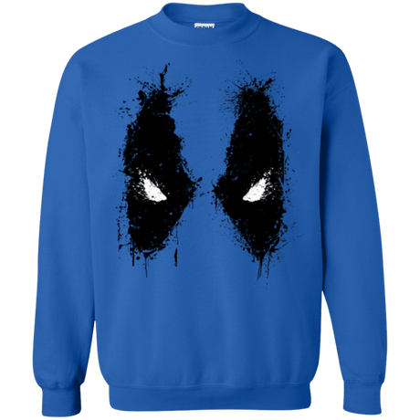 Sweatshirts Royal / Small Splatted Merc Crewneck Sweatshirt
