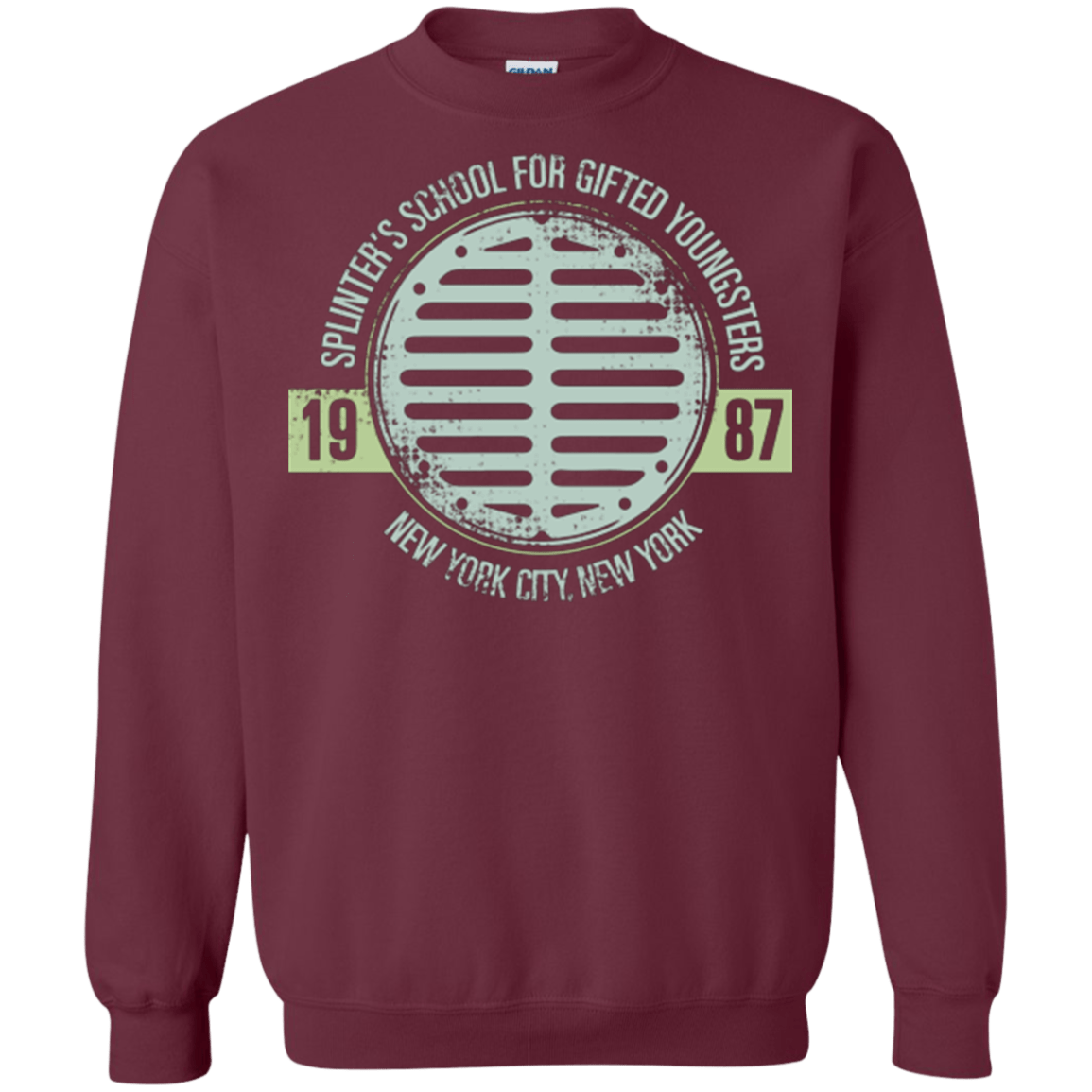 Sweatshirts Maroon / Small Splinters School Crewneck Sweatshirt