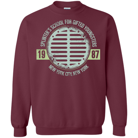 Sweatshirts Maroon / Small Splinters School Crewneck Sweatshirt