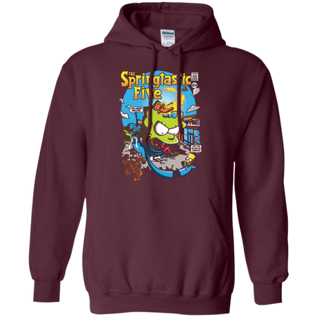 Sweatshirts Maroon / Small Springtastic Pullover Hoodie