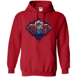 Sweatshirts Red / Small Steel Hero Pullover Hoodie