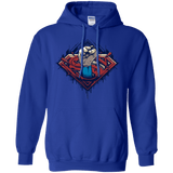 Sweatshirts Royal / Small Steel Hero Pullover Hoodie