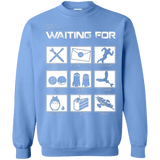 Sweatshirts Carolina Blue / Small Still Waiting Part 2 Crewneck Sweatshirt