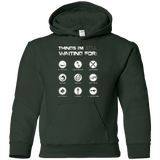 Sweatshirts Forest Green / YS Still Waiting Youth Hoodie