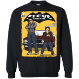 Sweatshirts Black / S Strange Duo Crewneck Sweatshirt