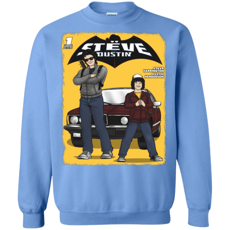 Sweatshirts Carolina Blue / S Strange Duo Crewneck Sweatshirt