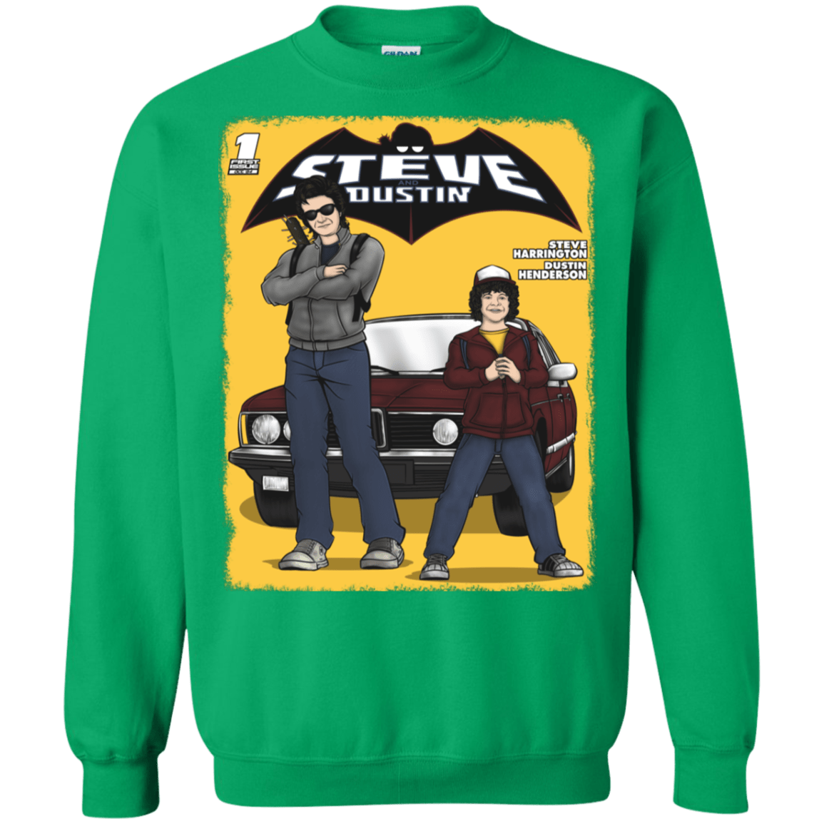 Sweatshirts Irish Green / S Strange Duo Crewneck Sweatshirt