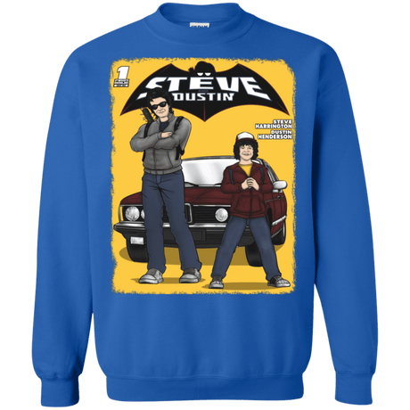 Sweatshirts Royal / S Strange Duo Crewneck Sweatshirt