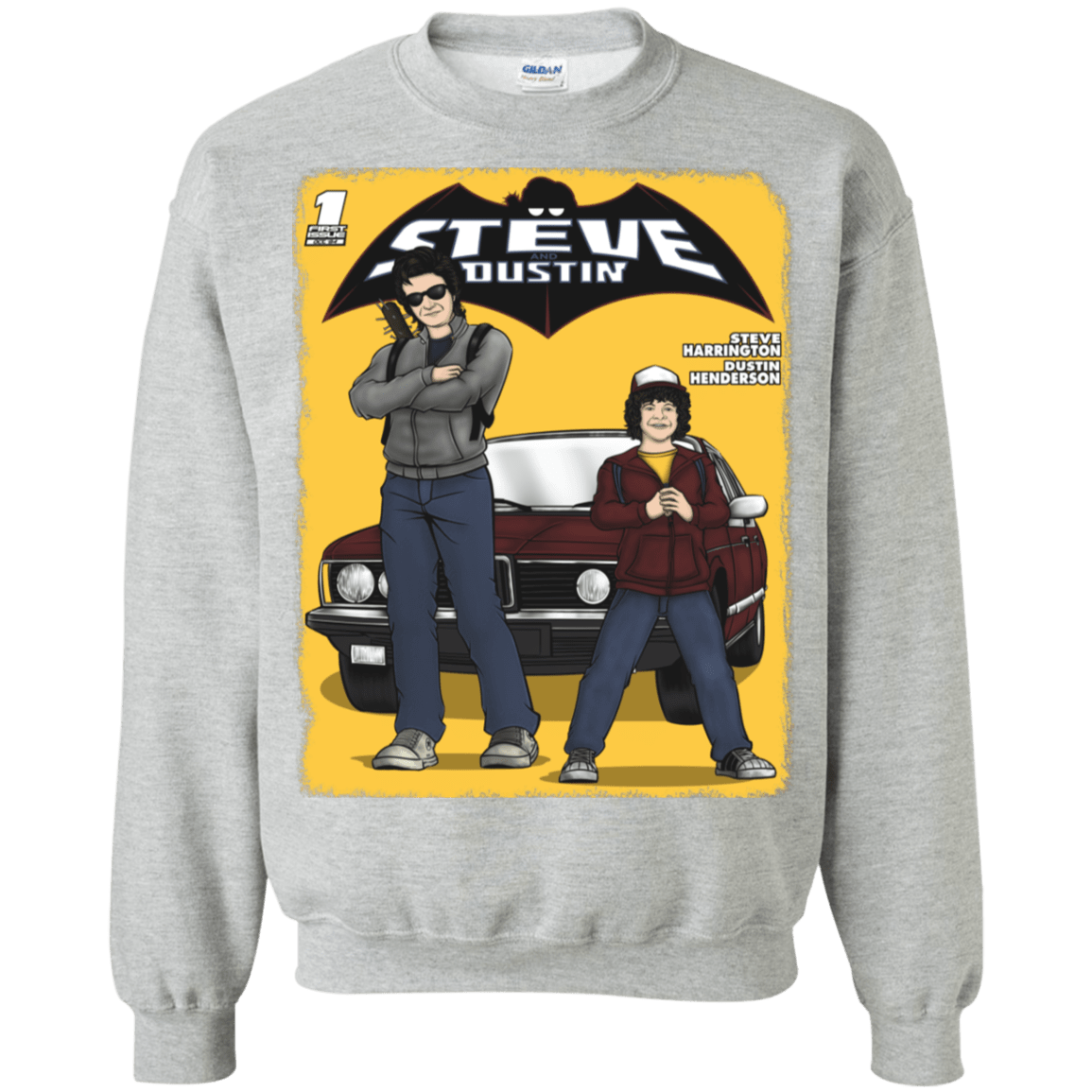 Sweatshirts Sport Grey / S Strange Duo Crewneck Sweatshirt