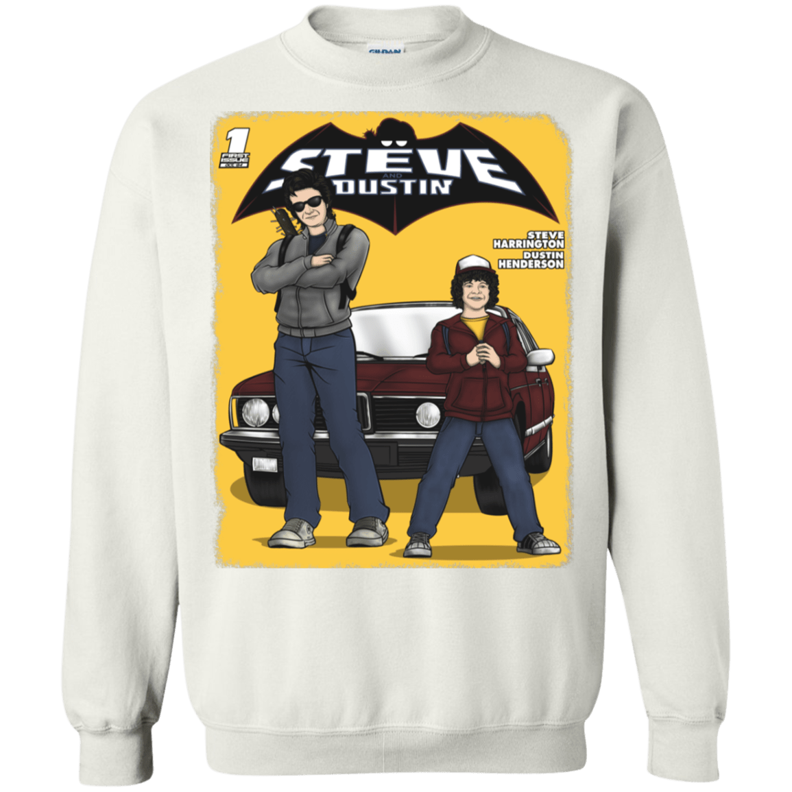 Sweatshirts White / S Strange Duo Crewneck Sweatshirt