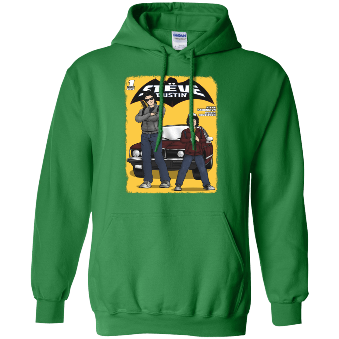 Sweatshirts Irish Green / S Strange Duo Pullover Hoodie