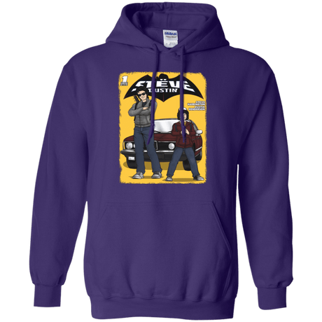 Sweatshirts Purple / S Strange Duo Pullover Hoodie