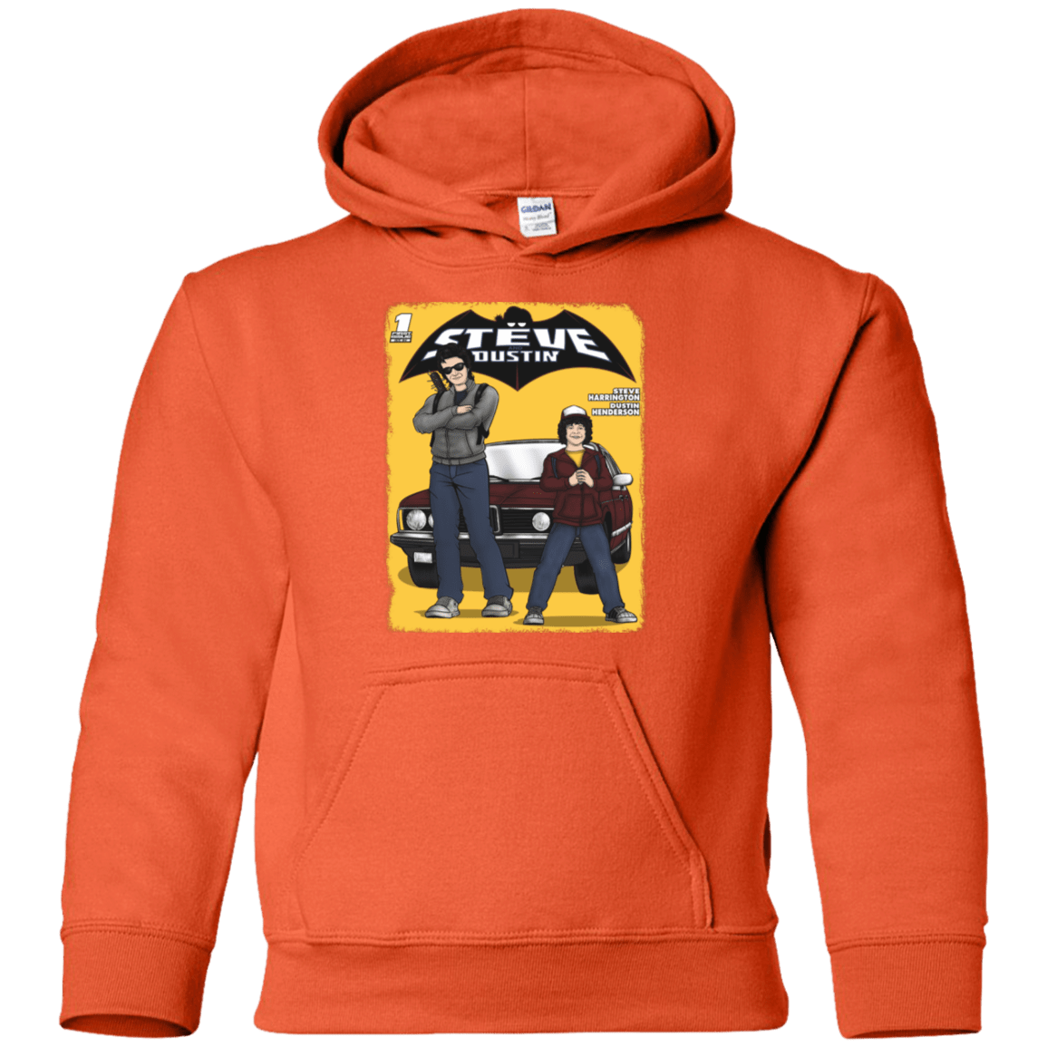 Sweatshirts Orange / YS Strange Duo Youth Hoodie