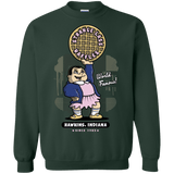 Sweatshirts Forest Green / S Strange Lass Waffles Crewneck Sweatshirt