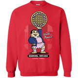 Sweatshirts Red / S Strange Lass Waffles Crewneck Sweatshirt