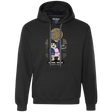 Sweatshirts Black / S Strange Lass Waffles Premium Fleece Hoodie