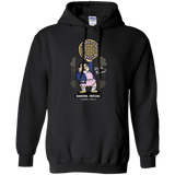 Sweatshirts Black / S Strange Lass Waffles Pullover Hoodie