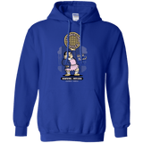 Sweatshirts Royal / S Strange Lass Waffles Pullover Hoodie