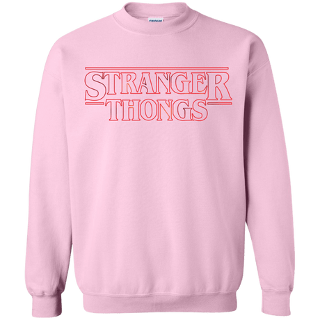 Sweatshirts Light Pink / Small Stranger Thongs Crewneck Sweatshirt