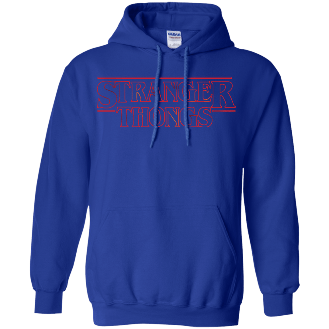 Sweatshirts Royal / Small Stranger Thongs Pullover Hoodie