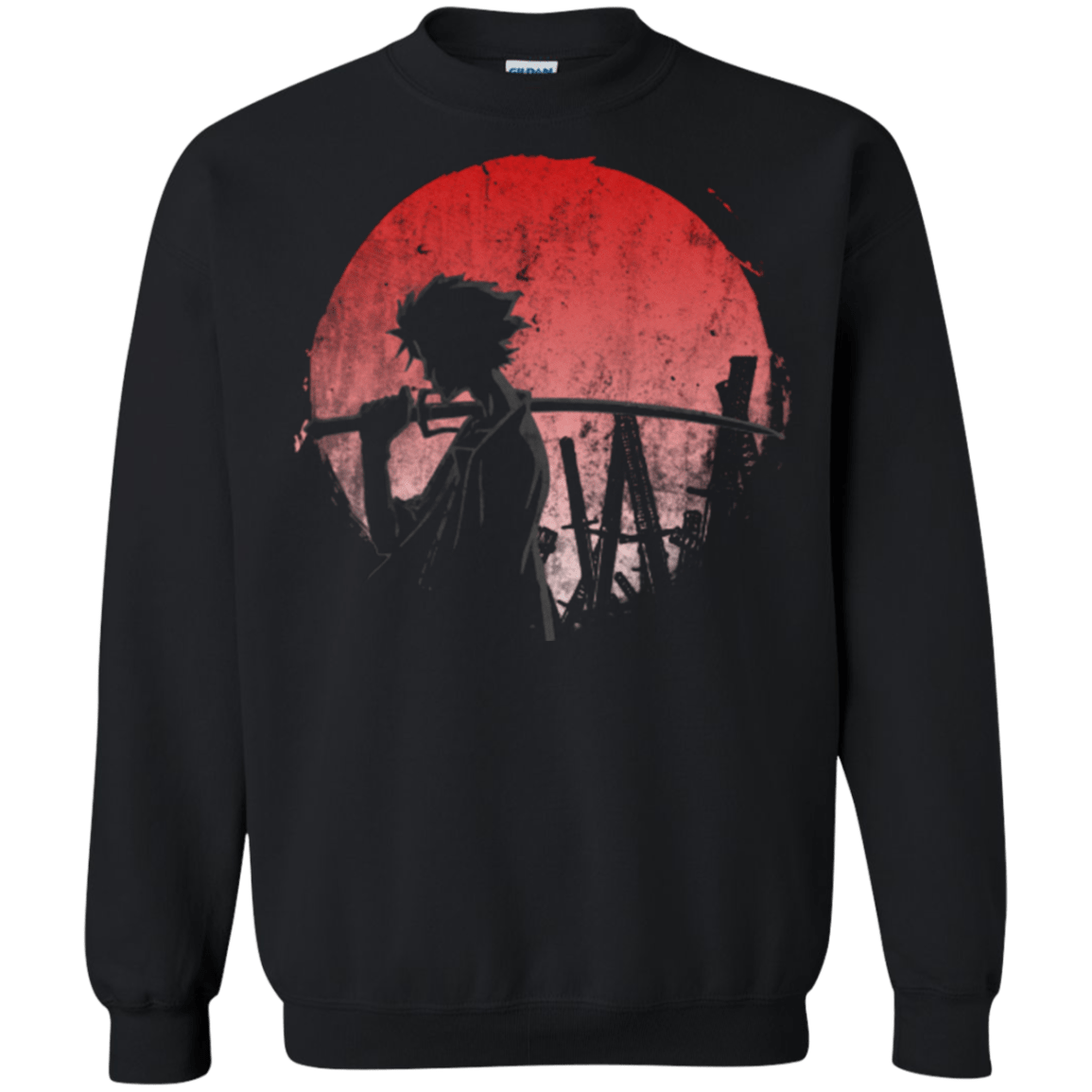 Sweatshirts Black / Small Stray dog mugan Crewneck Sweatshirt