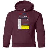 Sweatshirts Maroon / YS Sub Youth Hoodie