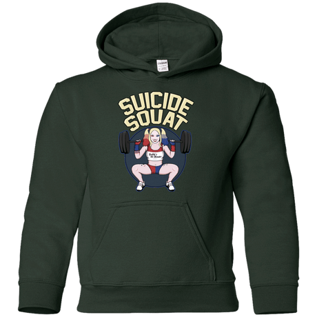 Sweatshirts Forest Green / YS Suicide Squat Youth Hoodie