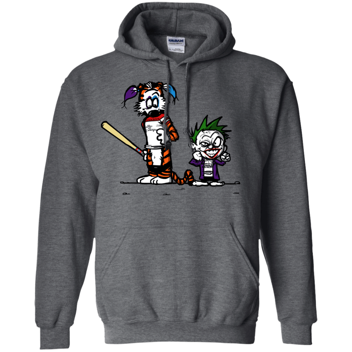 Sweatshirts Dark Heather / Small Suicide Tandem Pullover Hoodie