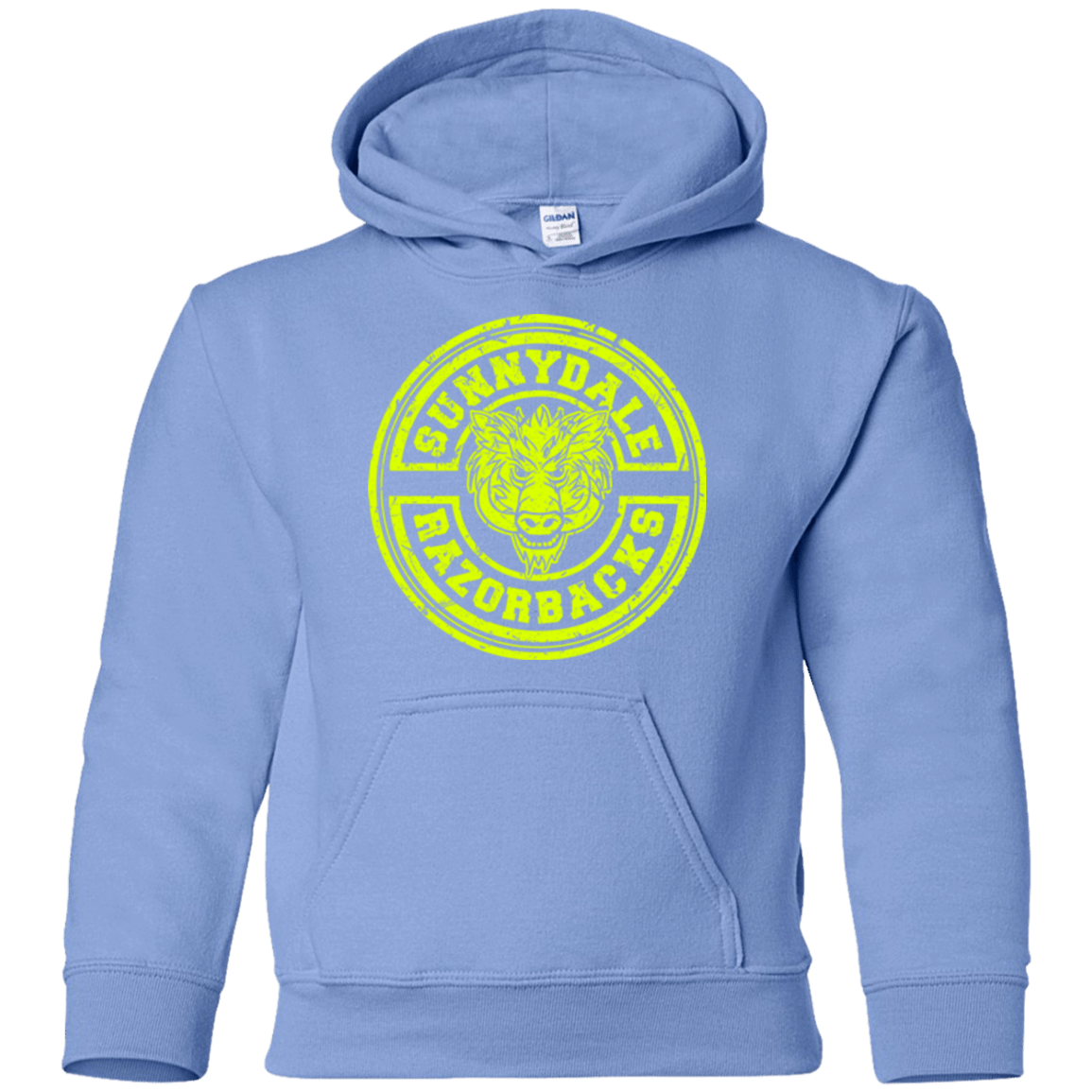 Sweatshirts Carolina Blue / YS Sunnydale razorbacks Youth Hoodie