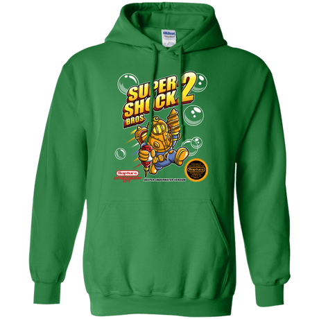 Sweatshirts Irish Green / Small Super Shock Bros 2 Pullover Hoodie